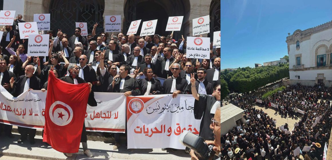 نجاح تحركات المحامين، العميد بوبكر بالثابت في كلمة لزملائه (فيديو)