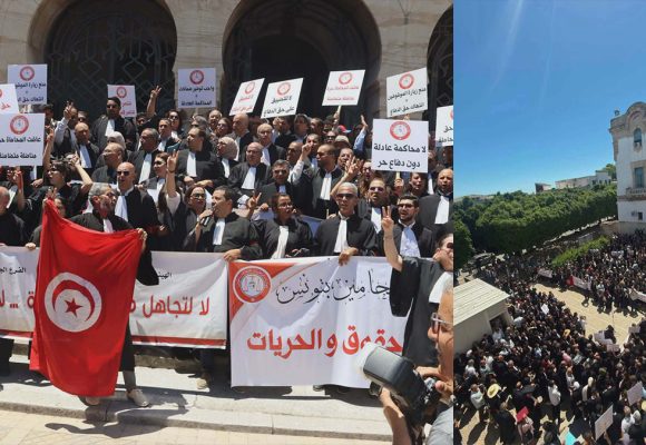 نجاح تحركات المحامين، العميد بوبكر بالثابت في كلمة لزملائه (فيديو)
