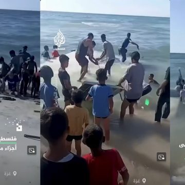 كان على متنها تونسيان، وصول أجزاء من سفينة قصر 1 الى شواطئ غزة
