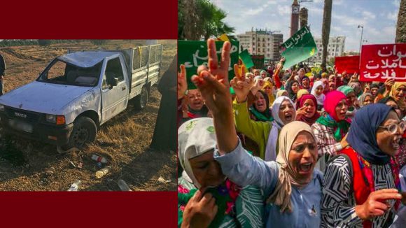 متابعة وضعية ضحايا حادث نقل الفلاحات وفق النساء الديمقراطيات فرع صفاقس