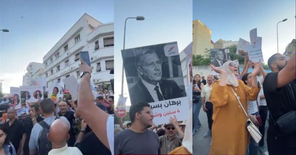 تونس: تحت شعار “هات حصيلة حكمك”، مسيرة احتجاجية سلمية تجوب شوارع العاصمة
