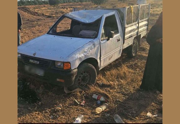 سيدي بوزيد : انقلاب شاحنة يسفر عن وفاة عاملتين و عدة إصابات