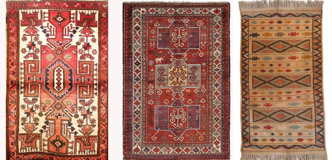 Tapis-persan-Tapis-de-kairouan-et-kilim-tunisien عندما ينسج السجاد همزة وصل بين إيران و تونس