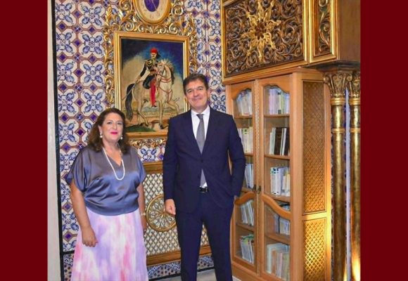 سفير إسبانيا في تونس في زيارة تهنئة إلى الرئيسة الجديدة ل «بيت الحكمة»