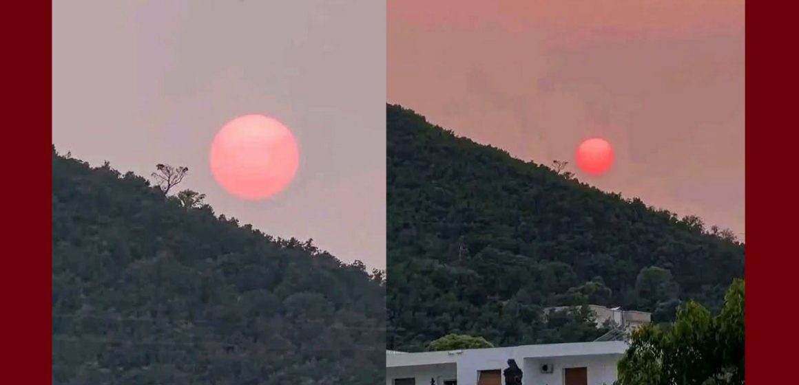 الشمس شنية حكاية الشمس الحمراء؟!!، المهندس البيئي حمدي حشاد يجيب بأقرب فرضية