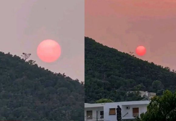 شنية حكاية الشمس الحمراء؟!!، المهندس البيئي حمدي حشاد يجيب بأقرب فرضية