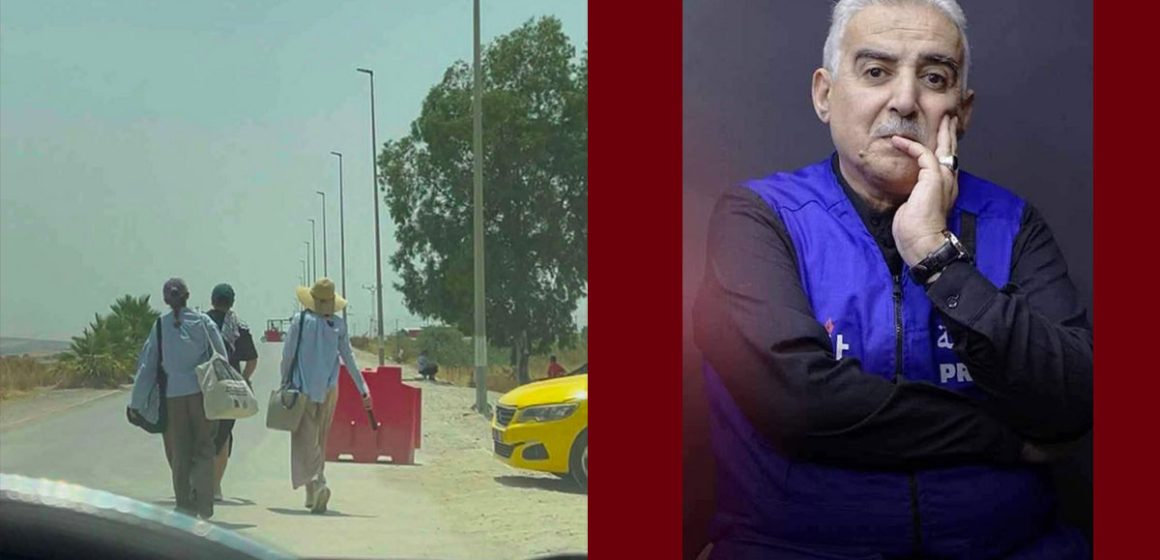 بعد زيارة والدها الصحفي زياد الهاني في سجنه، آرام تروي بكل حرقة ما يحصل وراء و خارج القضبان