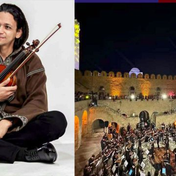 عازف الكمان زياد الزواري و منير الطرودي يلتقيان مع عشاق الفن الراقي بفرنسا