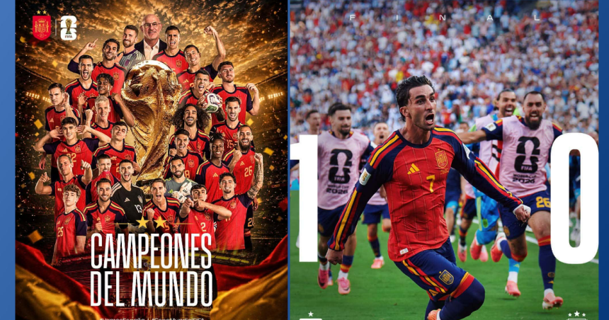 Espagne كأس العالم 2026: اسبانيا تزيح الأرجنتين و تتربع على عرش المونديال للمرة الثانية