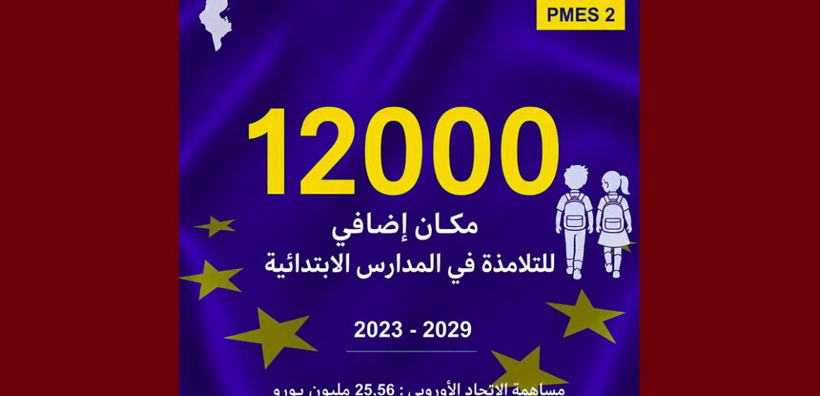 00 مساهما ب25.56 مليون أورو، الاتحاد الأوروبي يكشف عن المشروع الدراسي PMES 2