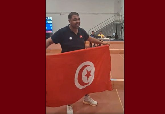 الألعاب المتوسطية تارناتو إيطاليا 26/ أشرف الزواوي يهدي ثاني ذهبية لتونس