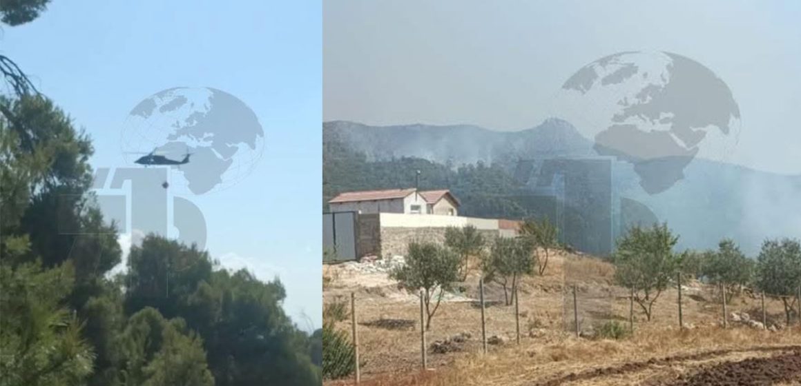 00 سليانة: طائرتان عسكريتان تساهم في السيطرة على حريق جبل مرقب بالكريب