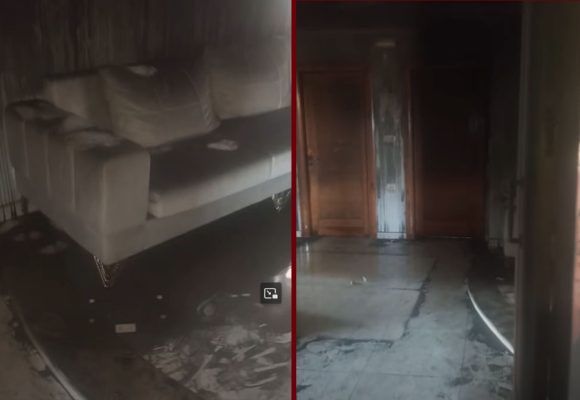 المكنين: حريق هائل يأتي على منزل بالكامل و السبب، أزمة الكهرباء والماء