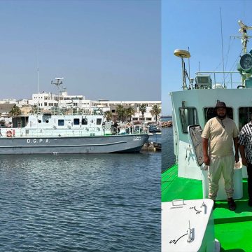 المهدية: سفير اليابان يزور الميناء للإطلاع على سفن مراقبة الصيد، هدية بلاده الى تونس في 2024