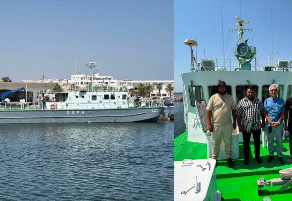 المهدية: سفير اليابان يزور الميناء للإطلاع على سفن مراقبة الصيد، هدية بلاده الى تونس في 2024