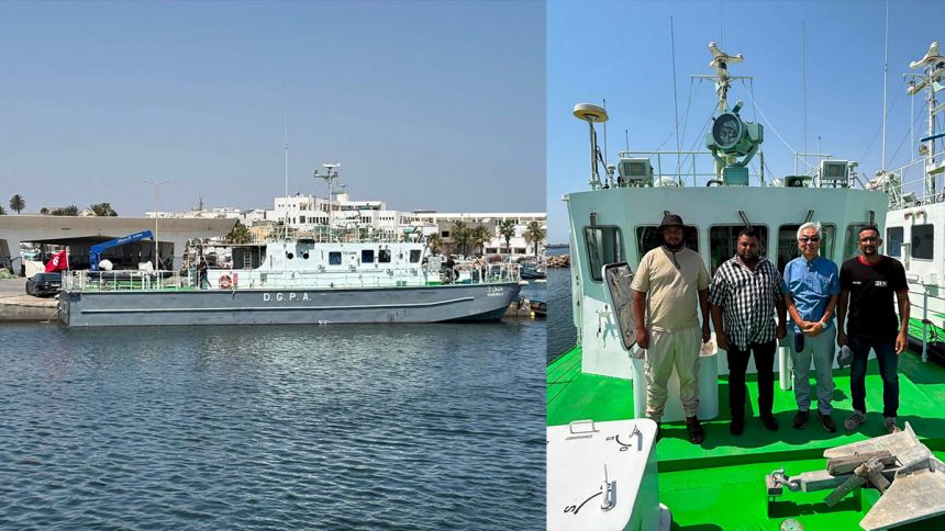 المهدية: سفير اليابان يزور الميناء للإطلاع على سفن مراقبة الصيد، هدية بلاده الى تونس في 2024