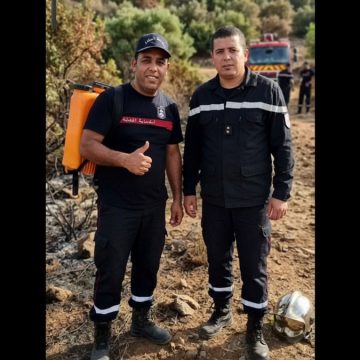 الحماية المدنية كانا في مواجهة النيران بجهة الكاف، وفاة عوني الحماية المدنية في حادث مرور