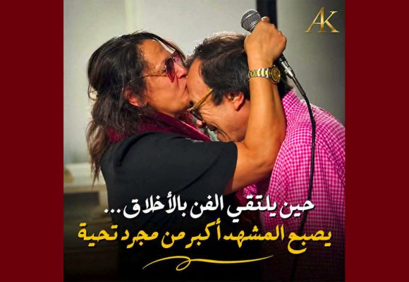 الفنان عدنان الشواشي يتحدث عن قبلة أمينة فاخت، فنانة من طراز آخر