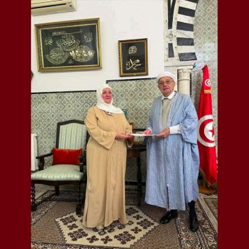 مواطنة أخرى من دولة أوروبية تعلن اسلامها بمكتب مفتي الجمهوريّة
