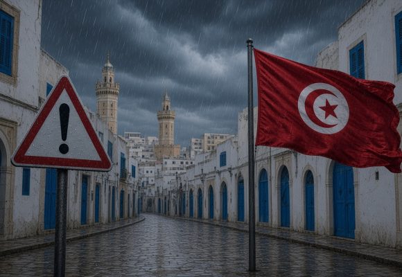 قبل أقل من ساعة من رداءة الأحوال الجوية، ولاية تونس تقرر تعليق الدروس