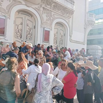 أصحاب الشهادات المعطلين عن العمل في وقفة احتجاجية فمسيرة غاضبة ثم الاعتصام المفتوح (فيديو و صور)