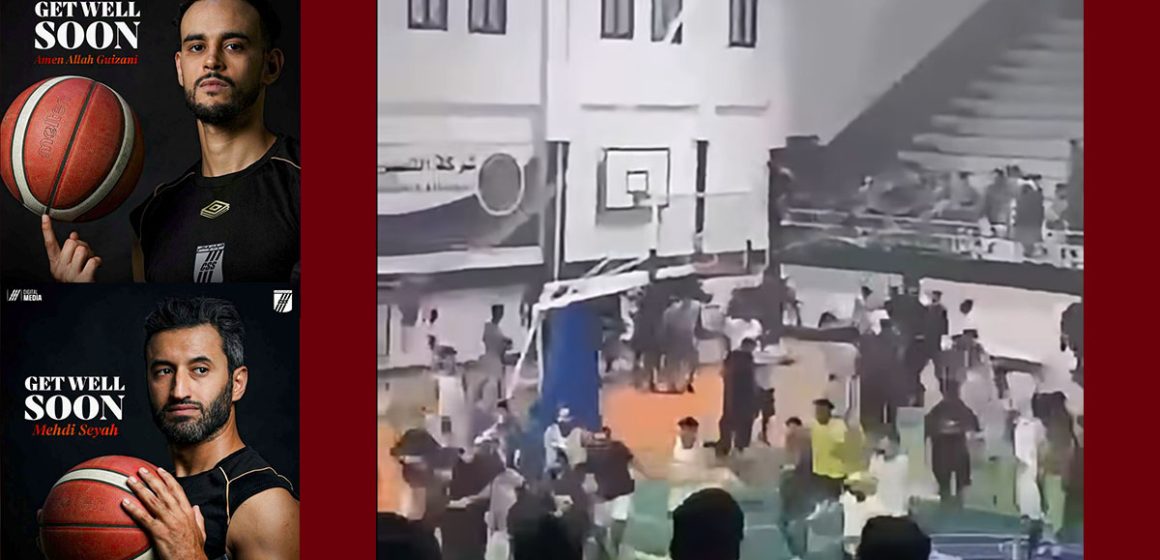 كرة السلة: أصيبا في مقابلة النادي الصفاقسي أمام الشبيبة القيروانية، الشفاء العاجل للقيزاني و السايح (وثيقة)