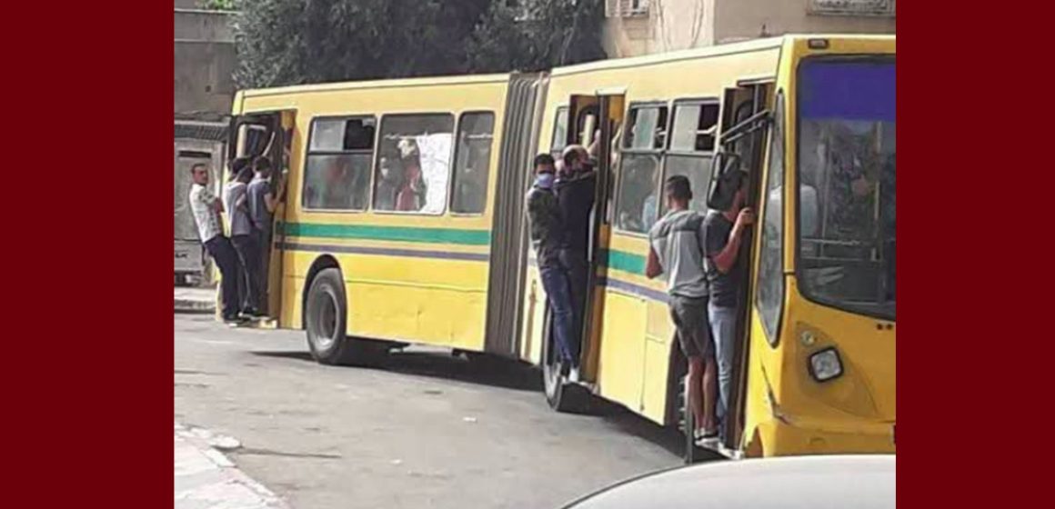 حافلة صورة اليوم من صفحة صوت رواد: “معاناة الكاروالتاكسي جماعي…”