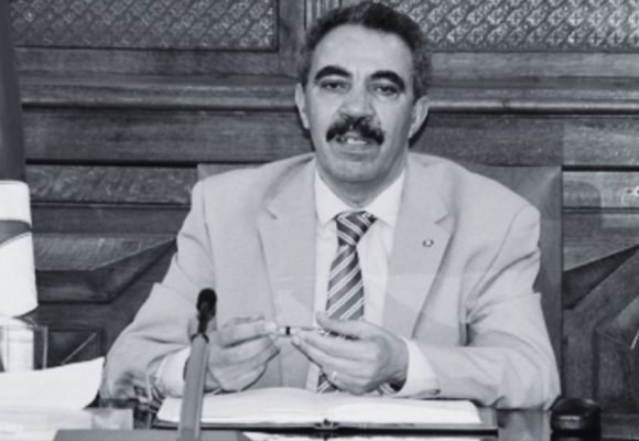 مراسم موكب جنازة المهندس محمد صالح العرفاوي، وزير التجهيز الأسبق
