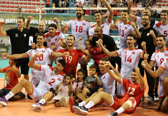 المنتخب الوطني للكرة الطائرة: إلى الألعاب الاولمبية بالولايات المتحدة الأمريكية!!!