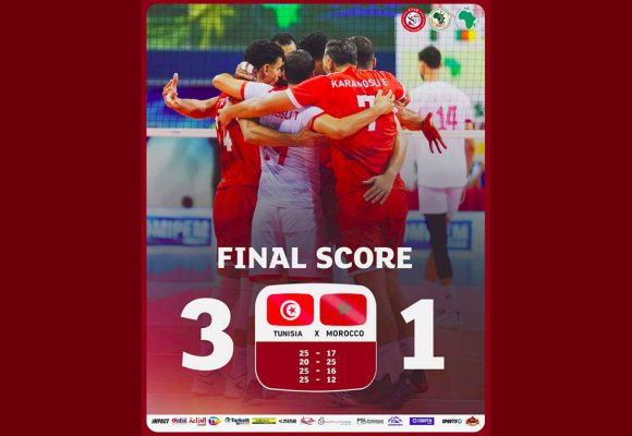 كرة الطائرة: المنتخب الوطني يفوز على نظيره المغربي و يضمن مشاركته في بطولة العالم بولندا 27