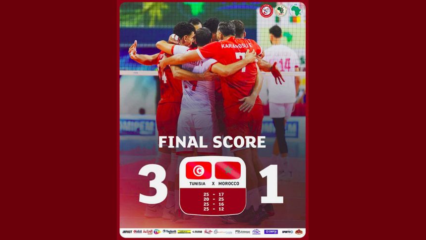 كرة الطائرة: المنتخب الوطني يفوز على نظيره المغربي و يضمن مشاركته في بطولة العالم بولندا 27