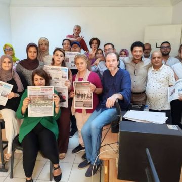lapresse صحفيو سنيب-لابريس يواصلون الاعتصام… في رابع يوم على التوالي