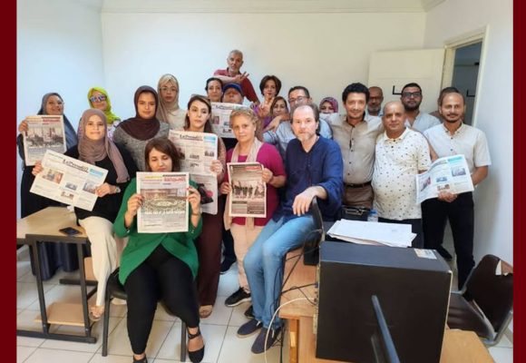 صحفيو سنيب-لابريس يواصلون الاعتصام… في رابع يوم على التوالي