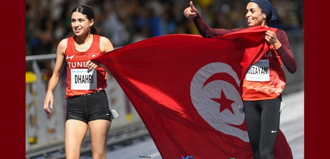 مروى بوزياني أجواء فرحة الوفد التونسي في تارانتو: مروى بوزياني تتوج بذهبية سباق 3000 موانع (صور)