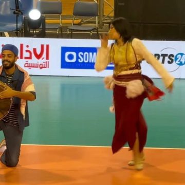 بلاغ من جامعة الكرة الطائرة حول ما اثاره حفل افتتاح بطولة افريقيا من جدل