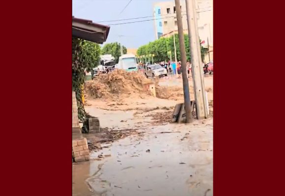 الكريب بسليانة: بداية نزول الأمطار مرفوقة بالتبروري (فيديو) و والي تونس على الخط…