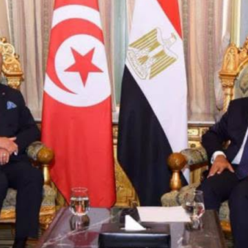 Egy TUN أول لقاء لوزير الشؤون الخارجية التونسي مع نظيره المصري