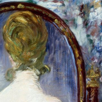 Femme-au-miroir قصيدة جديدة للشاعر سوف عبيد : “أمام المِرآة”