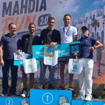 Mahdia Run الدورة الثانية لسباق Run Mahdia: الذهبية لوجدي البوكحيلي لمسافة 16 كلم