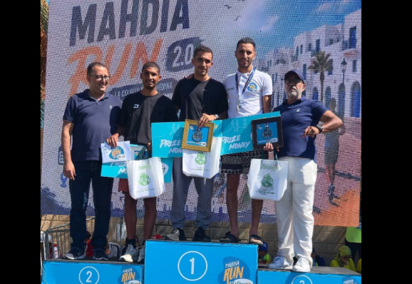 الدورة الثانية لسباق Run Mahdia: الذهبية لوجدي البوكحيلي لمسافة 16 كلم
