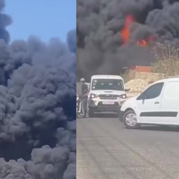 صفاقس: الجهود متواصلة للسيطرة على حريق بمصنع العجلات المطاطية