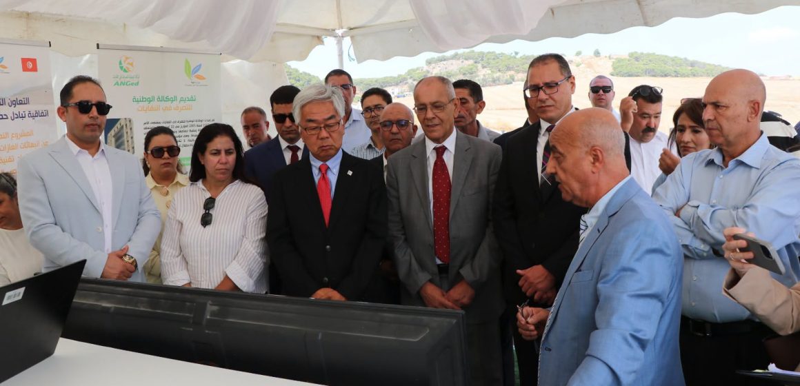 تدشين المشروع النموذجي للحدّ من انبعاثات الغازات الدفيئة من النفايات المودعة بولاية باجة