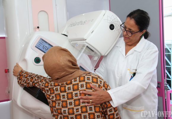 القافلة الصحية لتقصّي سرطان الثدي «Mammo Life» بقلعة الأندلس من ولاية أريانة