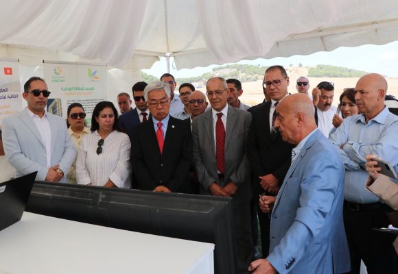 تدشين المشروع النموذجي للحدّ من انبعاثات الغازات الدفيئة من النفايات المودعة بولاية باجة