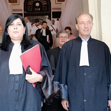 المحامي علي البجاوي الدائرة الاستعجالية توقف أشغال حزب الدستوري الحر، الأستاذ علي البجاوي يعلق
