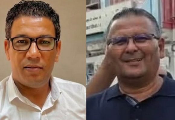 شاركا في مسيرة السبت 19\10\26، ستة أشهر مع تأجيل التنفيذ في حق رشيد عثماني و سهيل الشابي (إفراج)