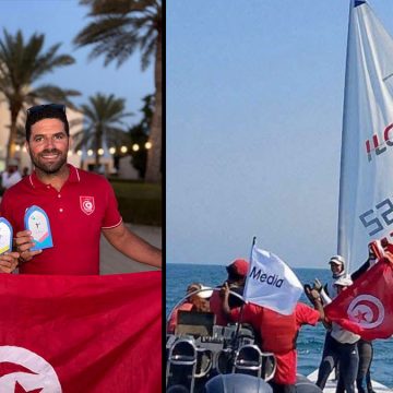 الابحار الشراعي: إيناس القمّاطي… بطلة العرب ترفع عاليا راية تونس