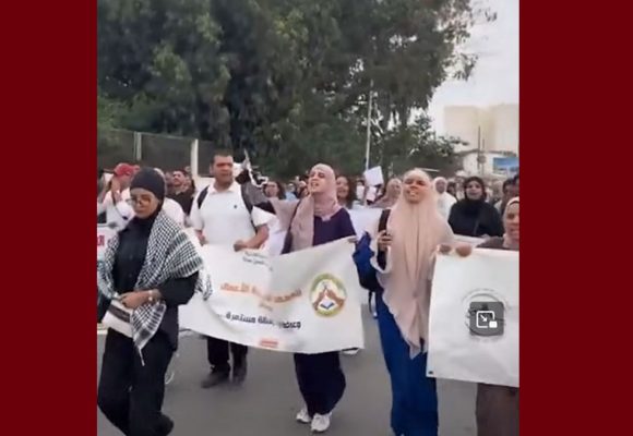 صفاقس: مسيرة طلابية احتجاجية بسبب تجاهل المطالب المتعلّقة بالصحة (فيديو)