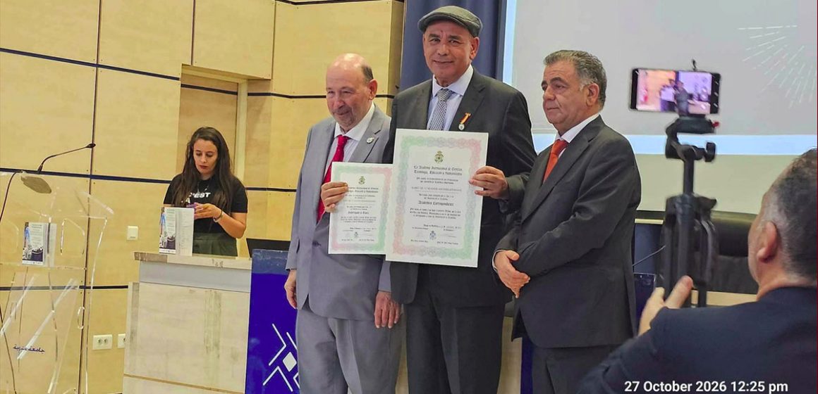 ماهر عبد الرحمان عضوا في الأكاديمية الدولية للعلوم والتكنولوجيا والإنسانيات بفالنسيا – إسبانيا