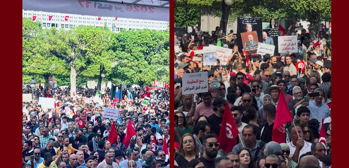 نقابيون و حقوقيون يدعون في بيان مشترك الى تنظيم تحركات نضالية سلمية لارساء دولة القانون…